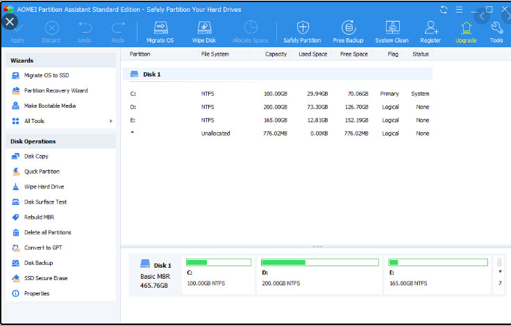 AOMEI Partition Assistant Free Download